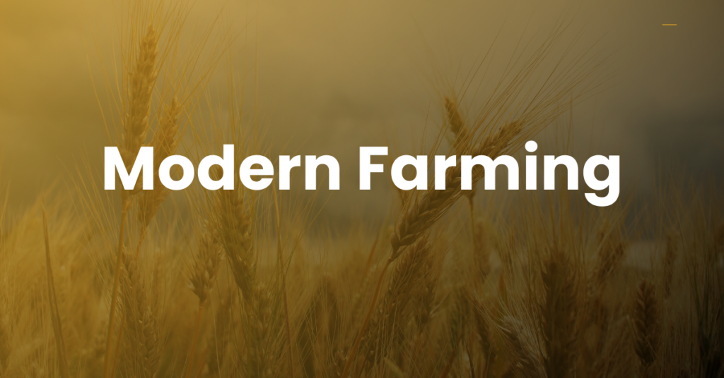 Modern farming machine